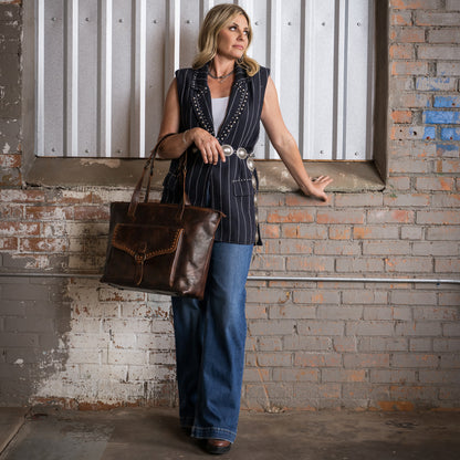 Bandera Chocolate Carry-All Tote