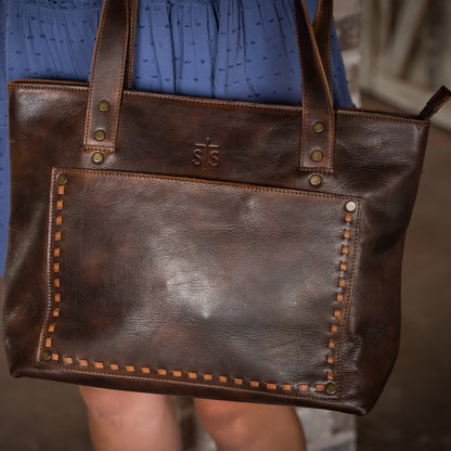 Bandera Chocolate Simple Tote