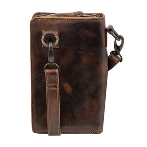 Bandera Chocolate Quickdraw Crossbody Wallet