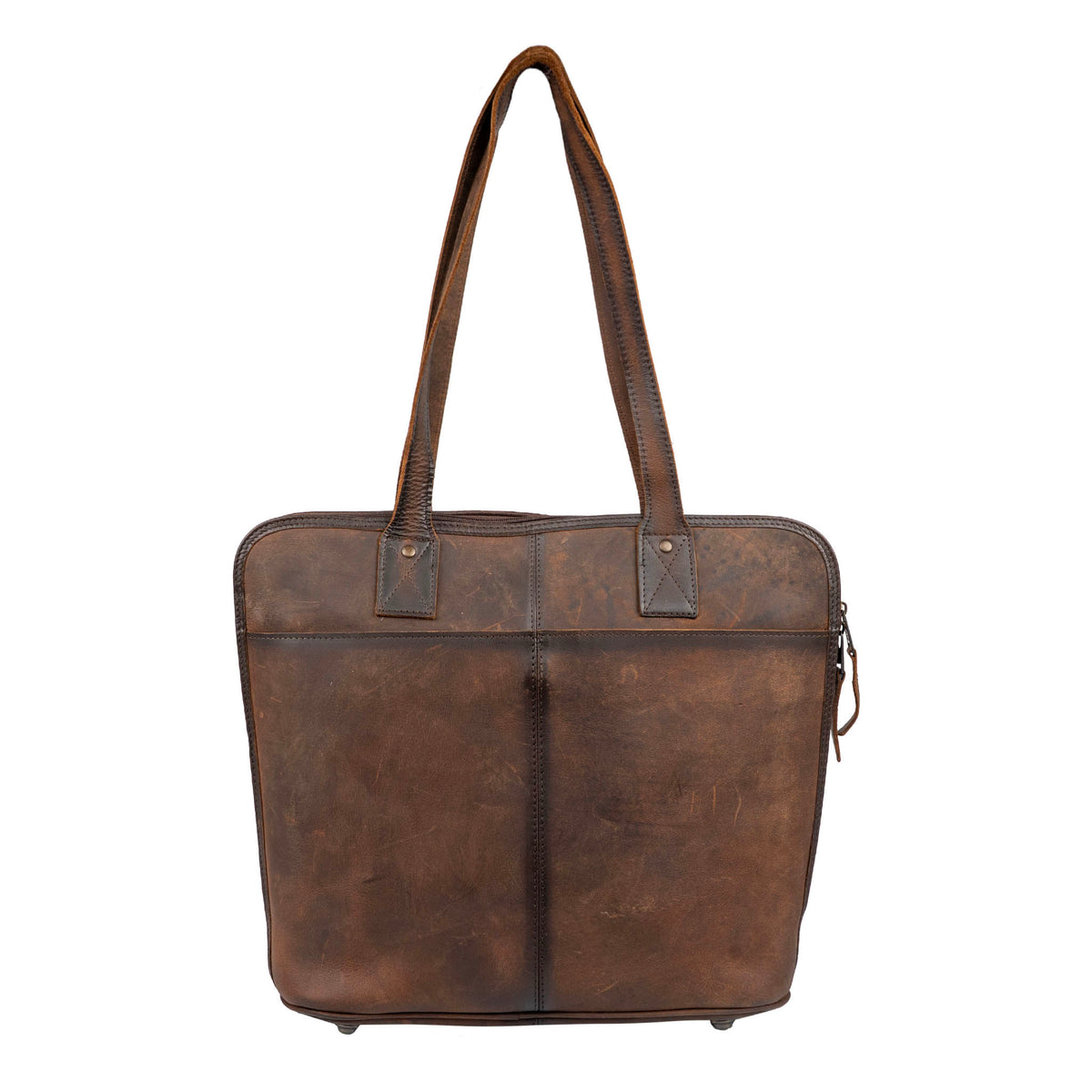 Cowhide Laptop Shopper