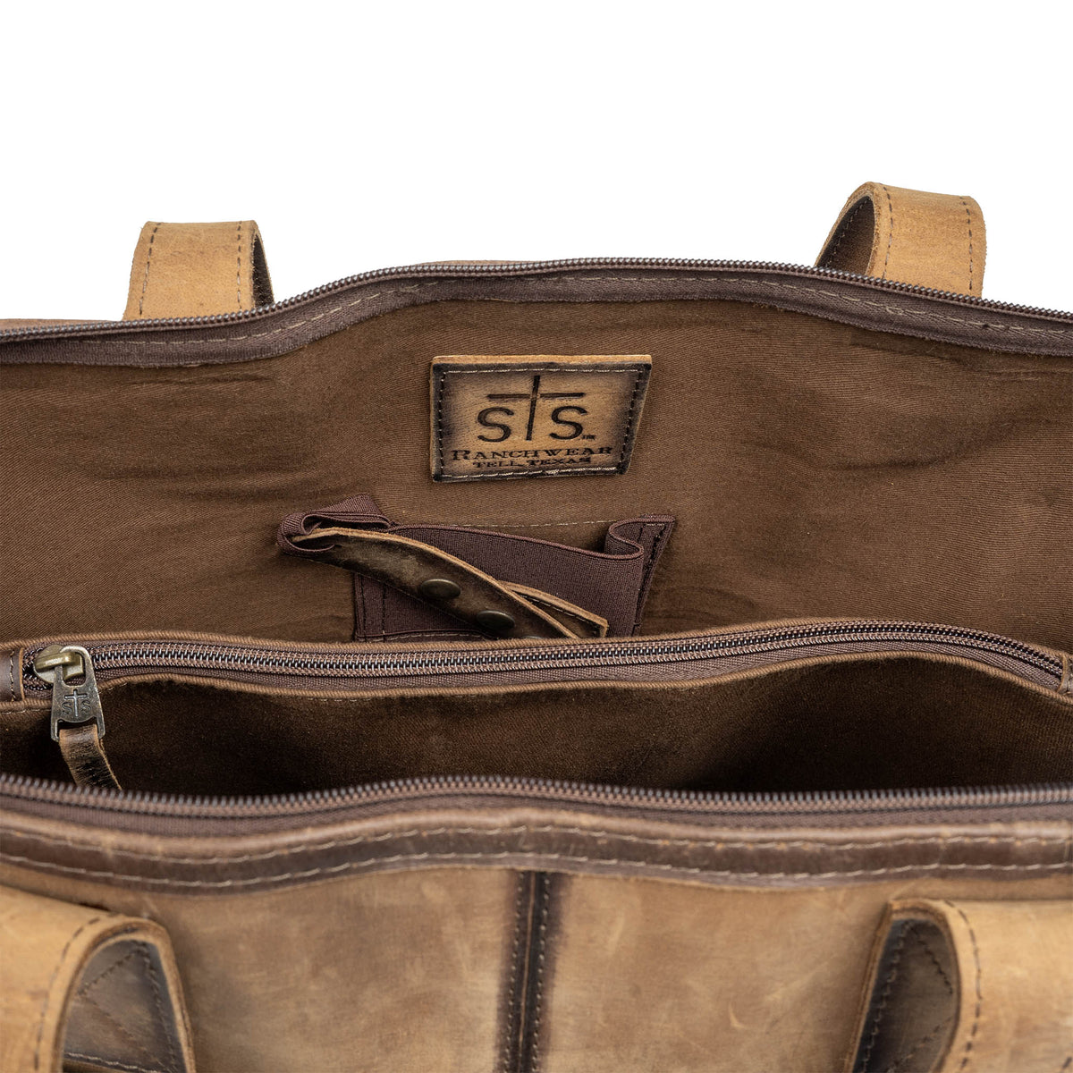 Cowhide Laptop Shopper