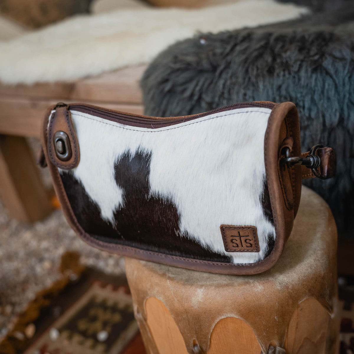 Cowhide Emmy Purse