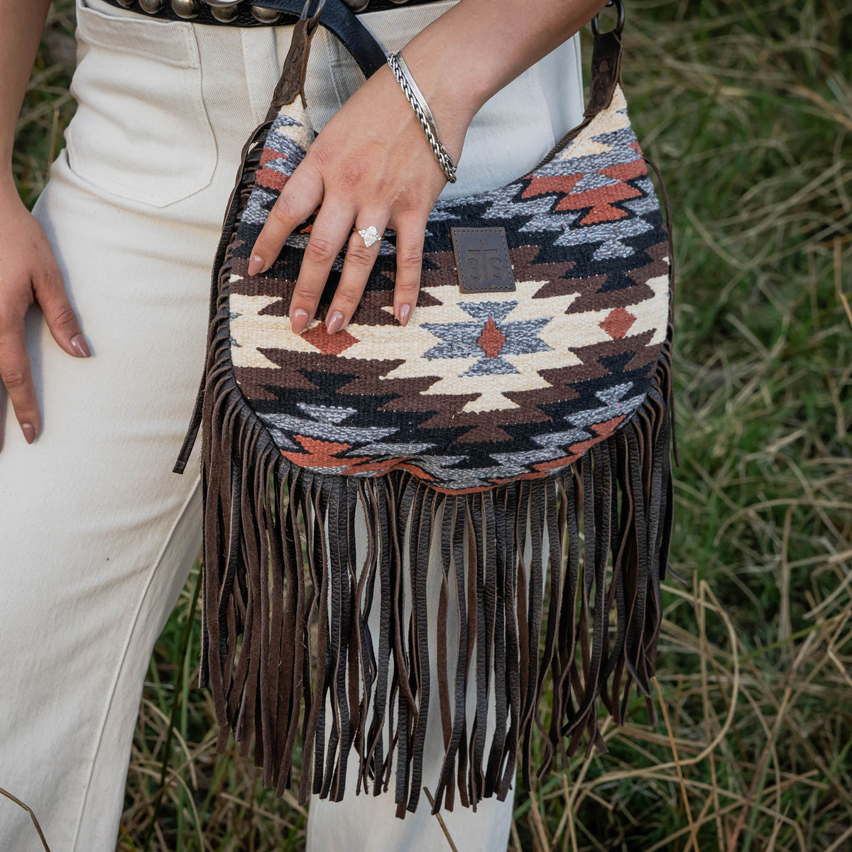 Guadalupe Serape Nelly Crossbody Bag