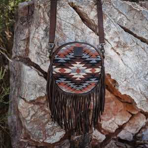 Guadalupe Serape Sage Crossbody