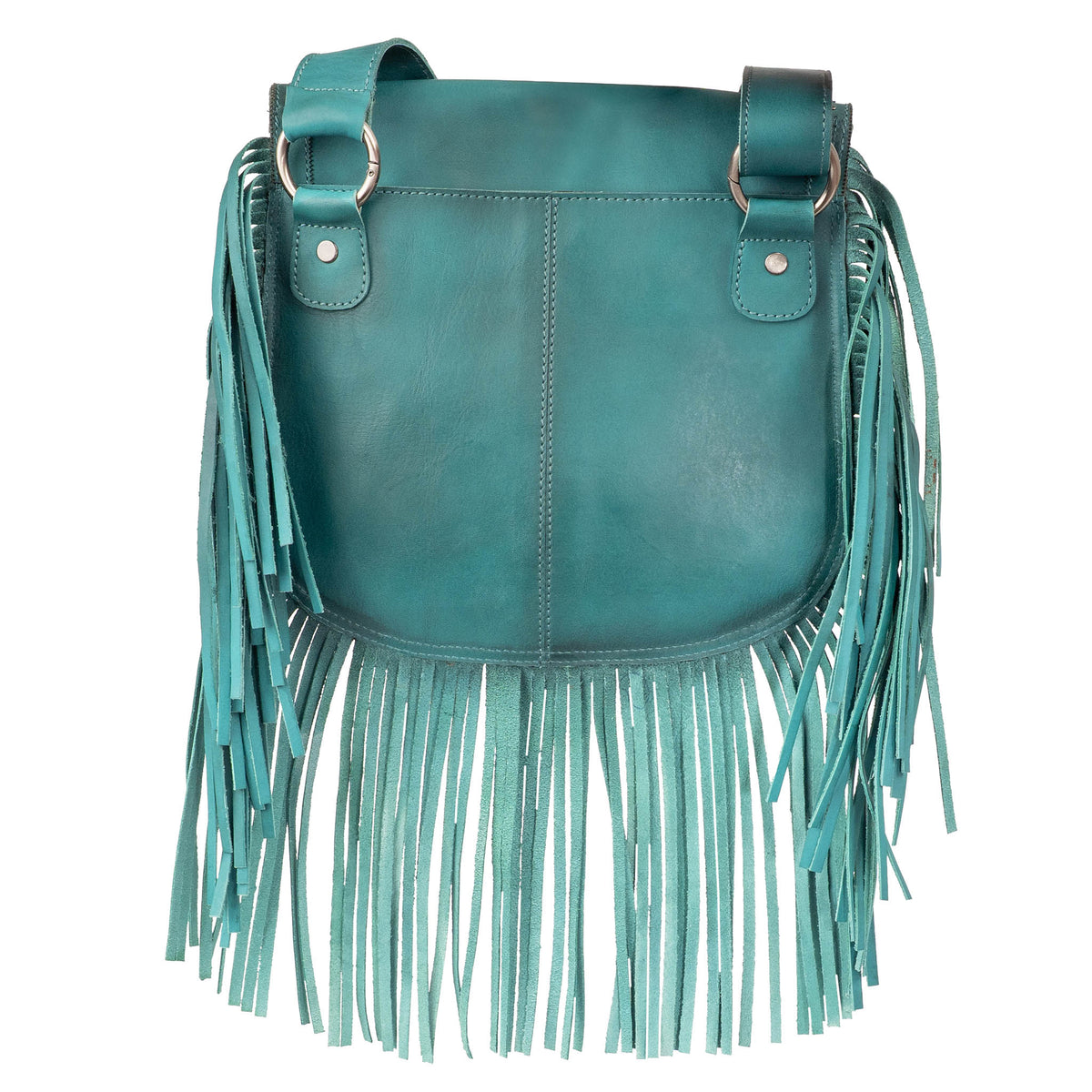 Wayfarer Turquoise Selah Saddle Bag