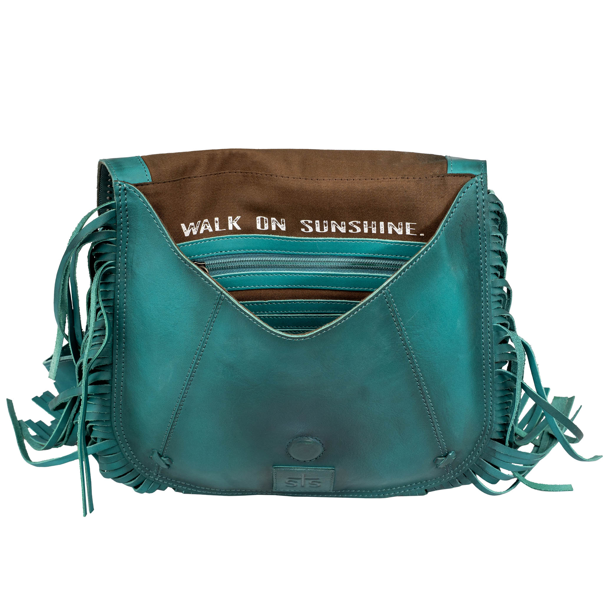 Wayfarer Turquoise Selah Saddle Bag - STS Ranchwear