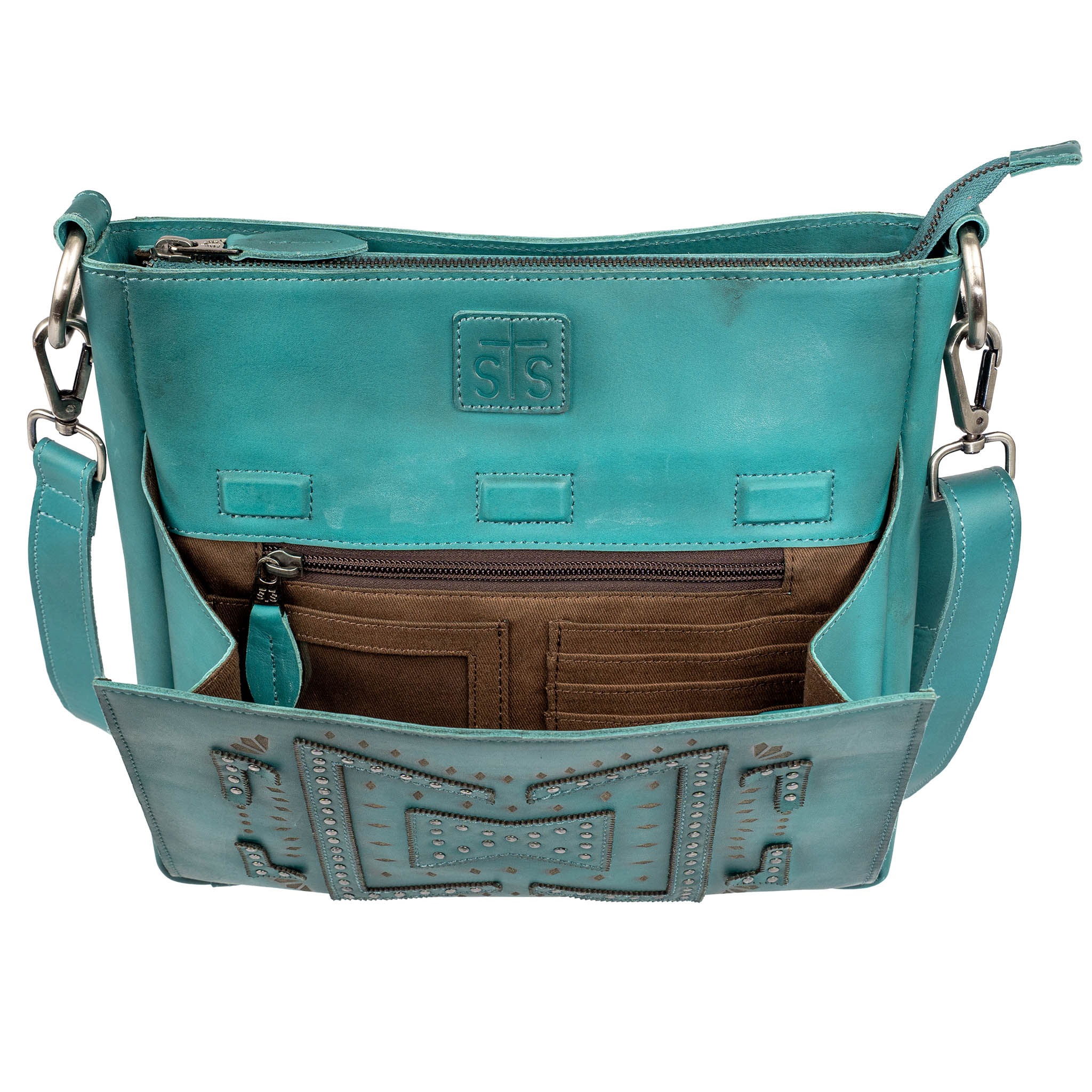 Wayfarer Turquoise Olivia Crossbody – STS Ranchwear