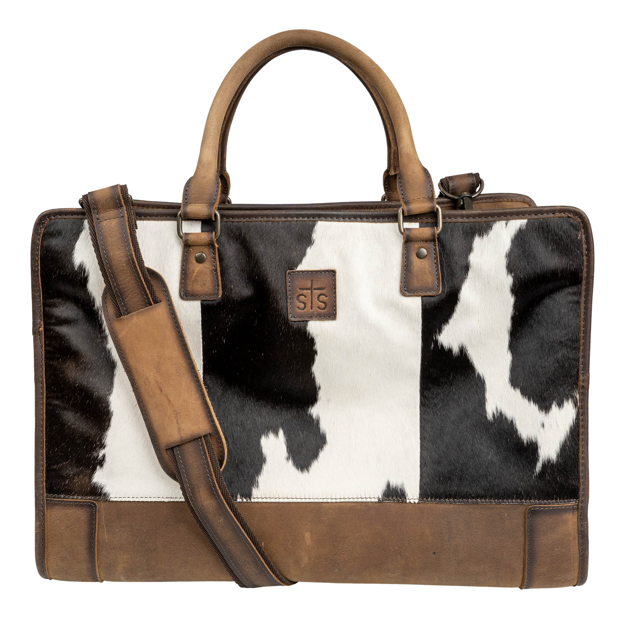 Cowhide Pet Carrier