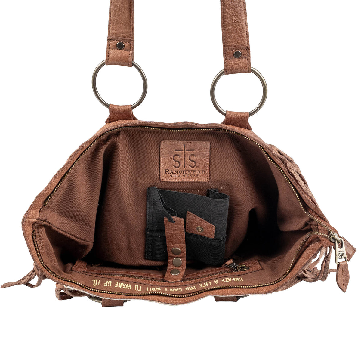 Indie Cowhide Tote