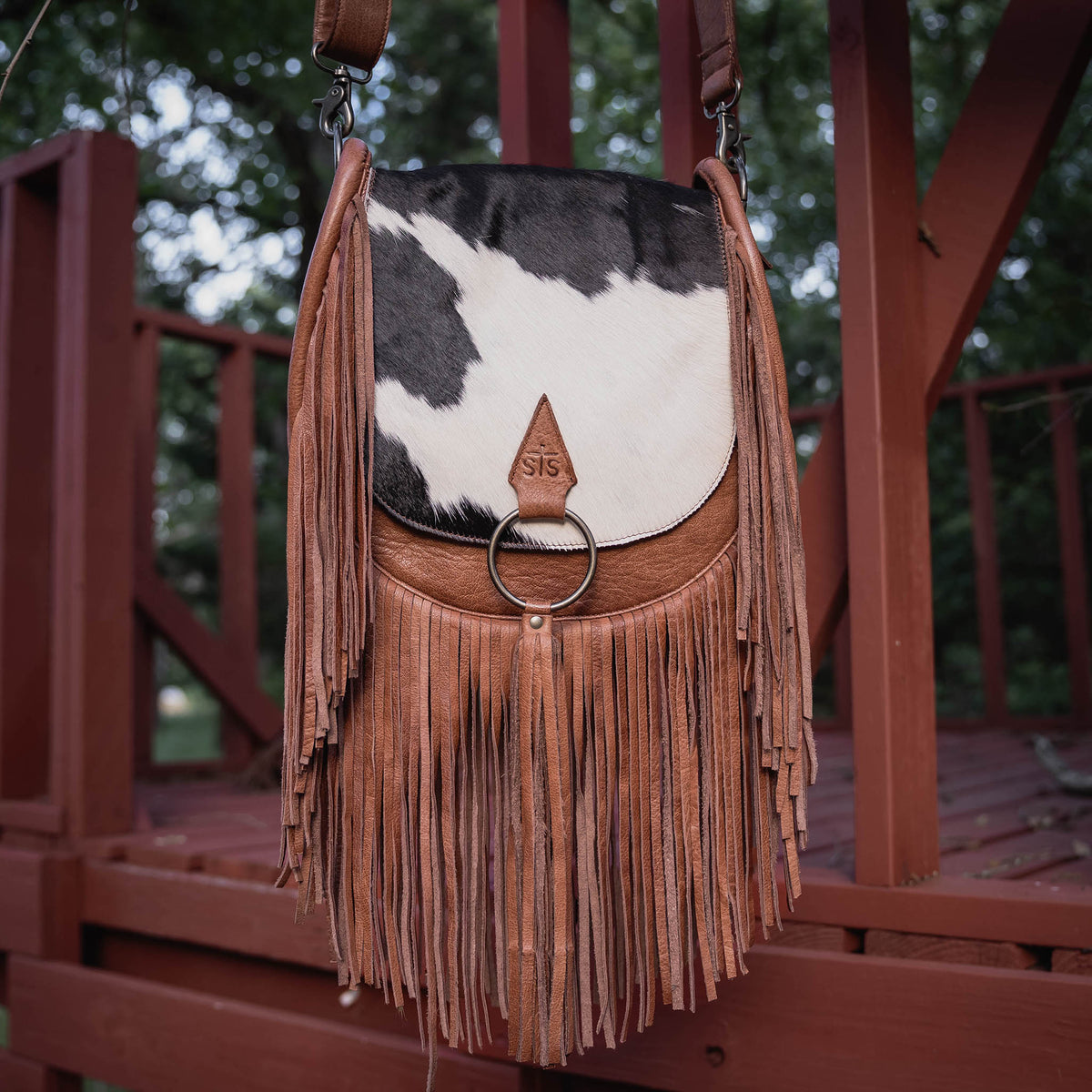 Indie Cowhide Saddle Bag