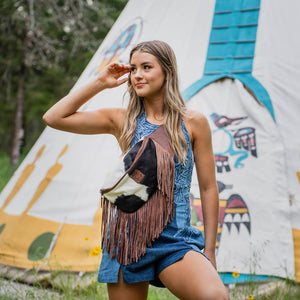 Indie Cowhide Hildy Belt Bag