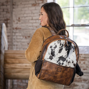 Guadalupe Cowhide Valley Backpack