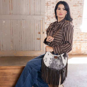 Guadalupe Cowhide Nelly Crossbody