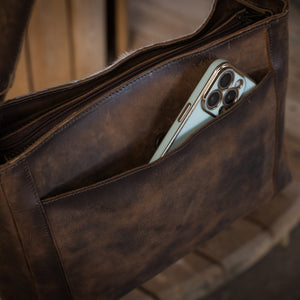 Cowhide Sterling Shoulder Bag