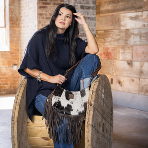 Cowhide Nelly Crossbody