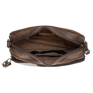 Cowhide Jess Crossbody