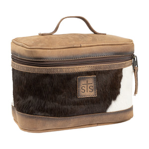 Cowhide Train Case
