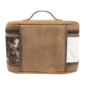 Cowhide Train Case