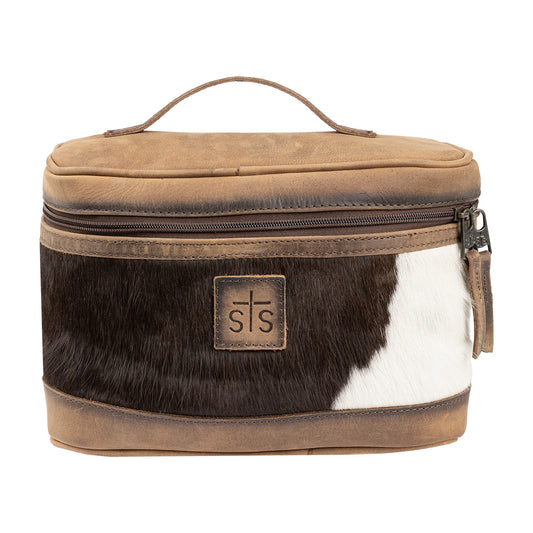 Cowhide Train Case