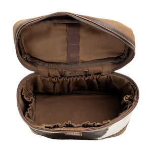 Cowhide Train Case