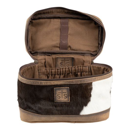 Cowhide Train Case