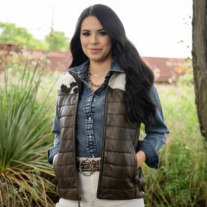 Women's Adalyn Vest - Tobacco Brown