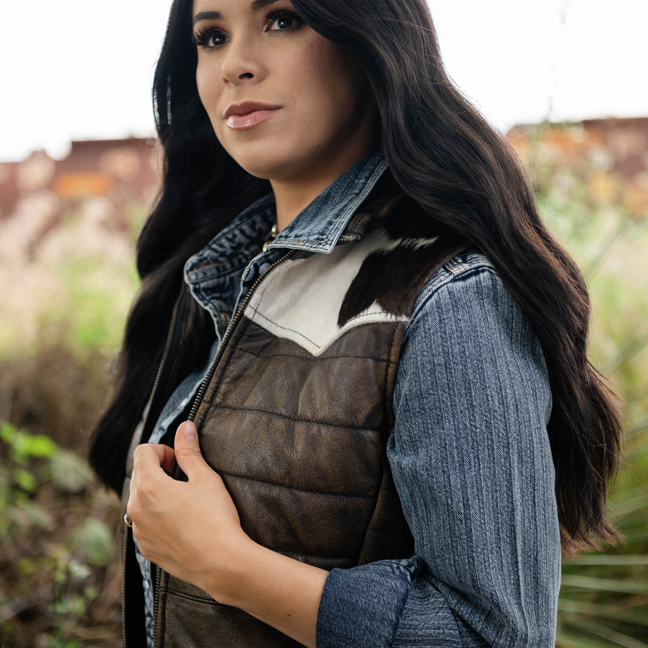 Women's Adalyn Vest - Tobacco Brown – STS Ranchwear