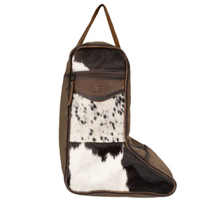 Cowhide Boot Bag