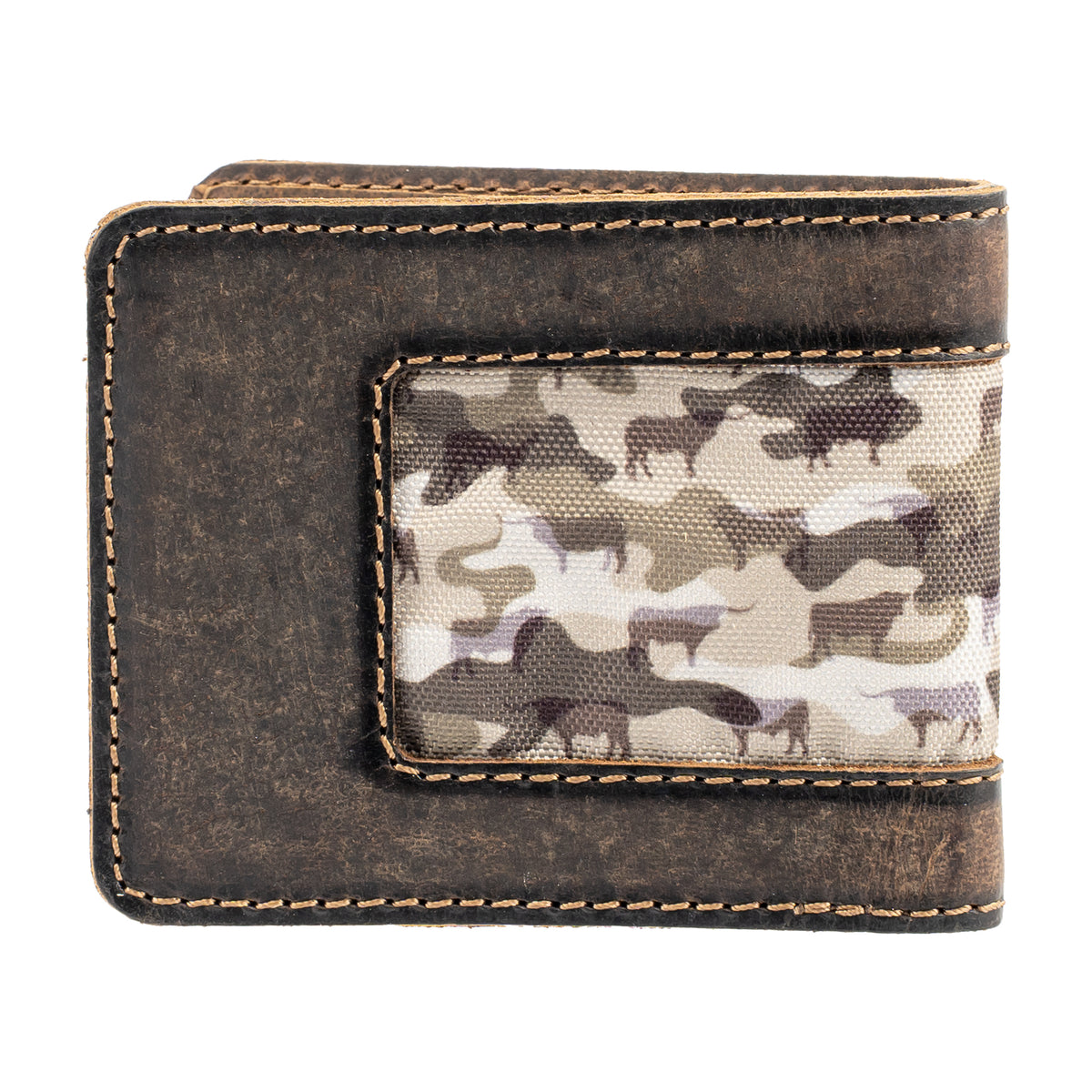 Bull Camo Bifold Wallet