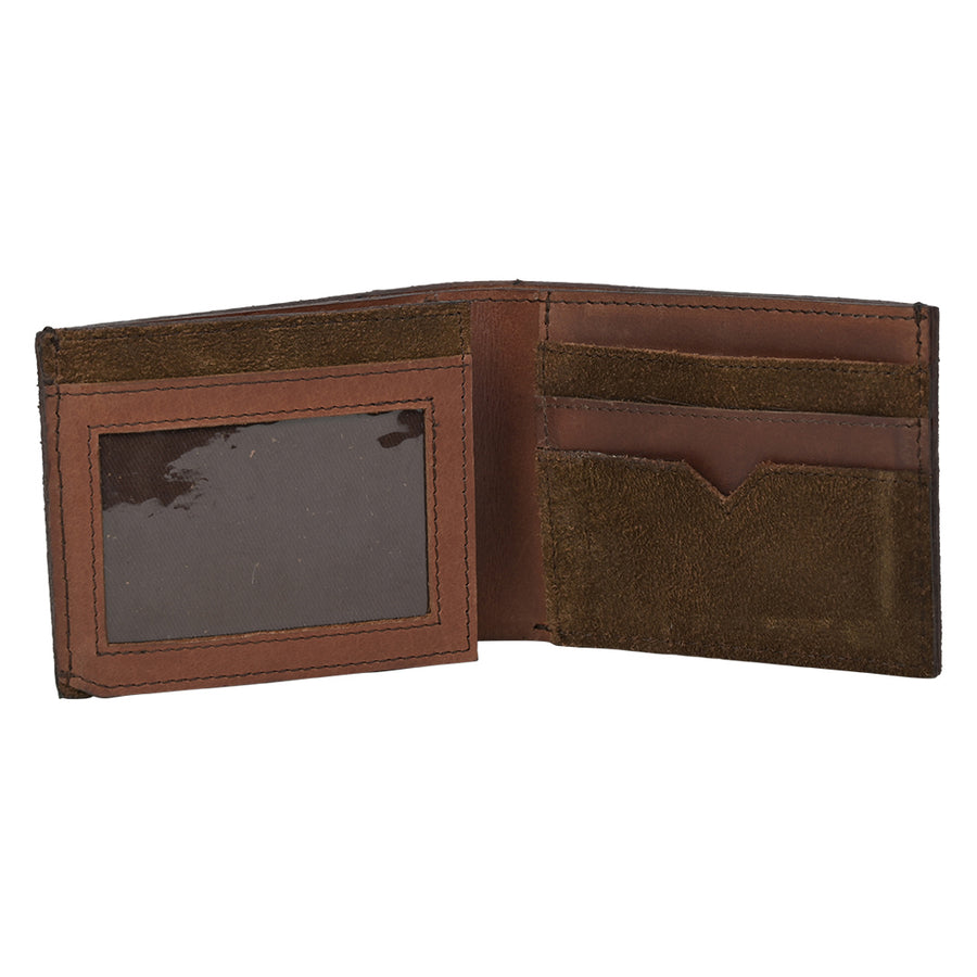 Foreman ll Conceal Carry ID Roughout Bifold Wallet
