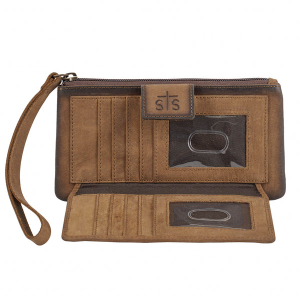 Cowhide Haley Wallet - STS Ranchwear