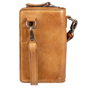 Bandera Tan Quickdraw Crossbody Wallet