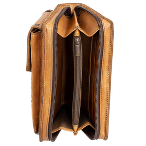 Bandera Tan Quickdraw Crossbody Wallet