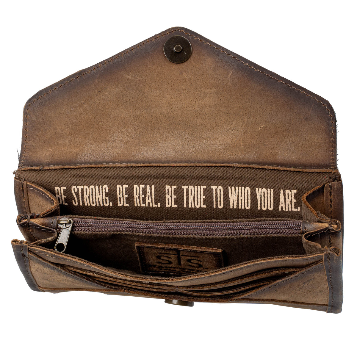 Cowhide Style Wallet
