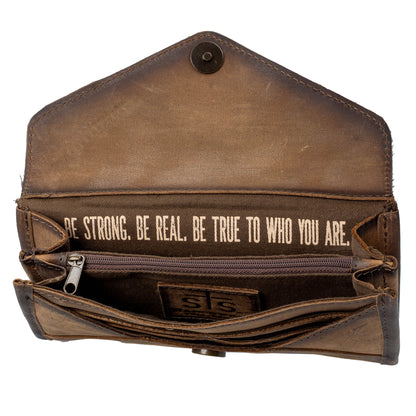 Cowhide Style Wallet