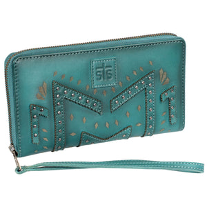 Wayfarer Turquoise Juniper Bifold Wallet