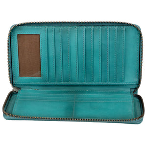 Wayfarer Turquoise Juniper Bifold Wallet