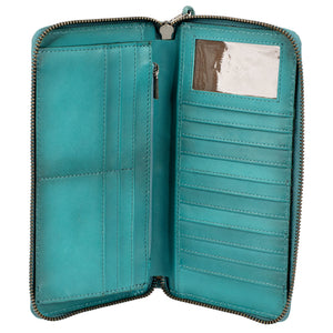 Wayfarer Turquoise Juniper Bifold Wallet