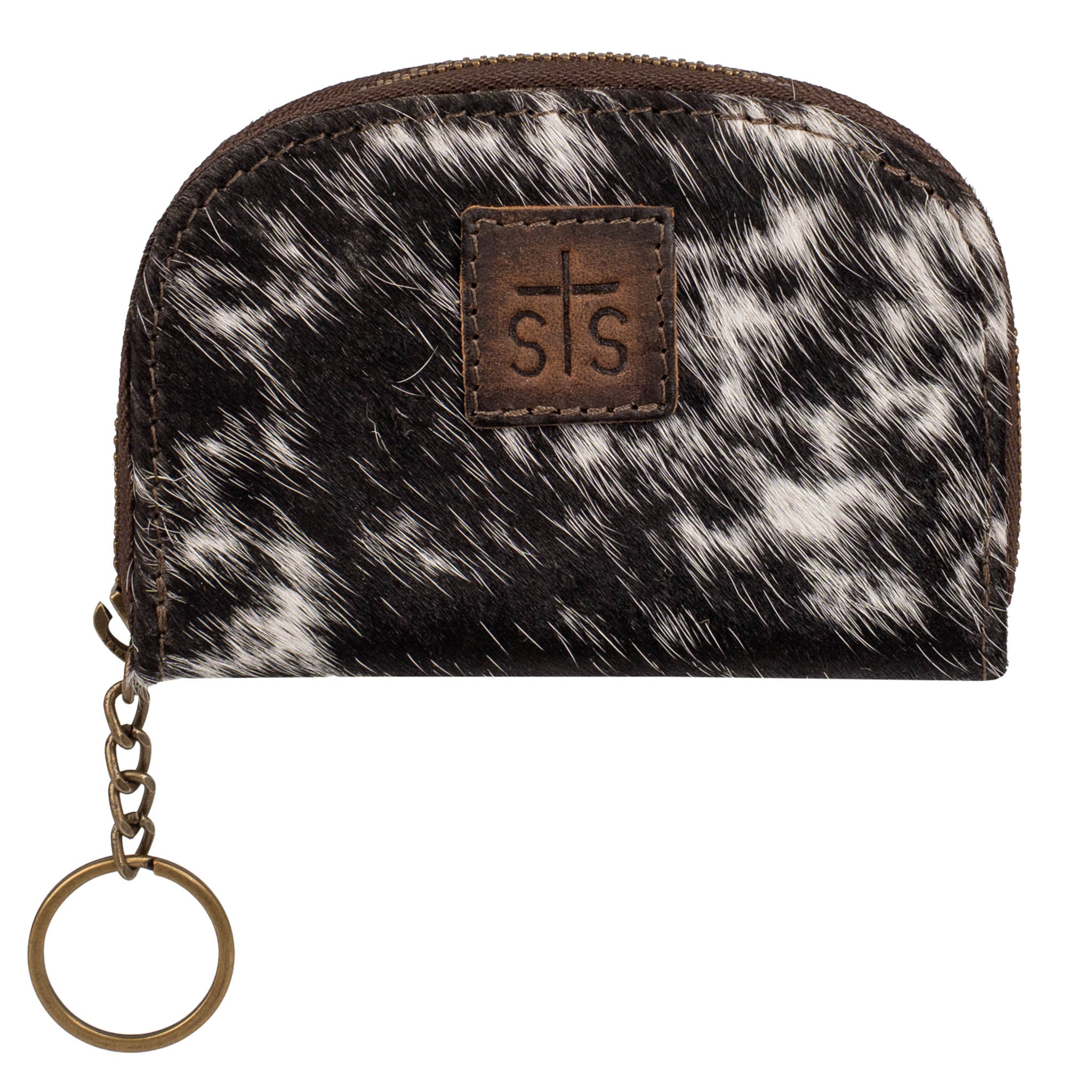 Cowhide Adlee Keychain Wallet
