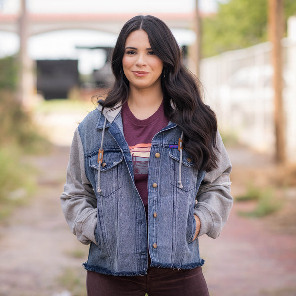 00s seana denim jacket スタッズ ユニオンジャック レオパ STS9886-ladies-cassie-jo-