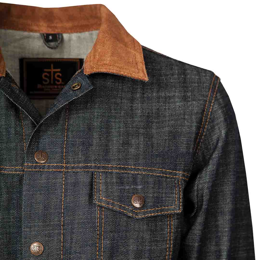 STS Ranchwear Men's Riggins Classic Denim Jacket