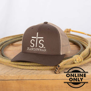 STS Emblem Hat - Brown and Khaki