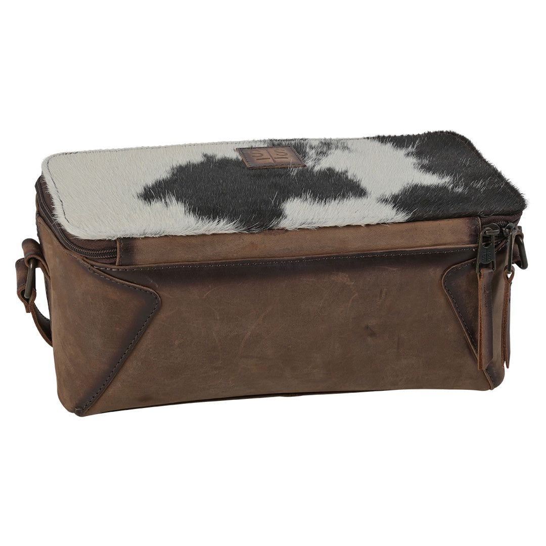 Upcycled LV Genuine Leather Cowhide Makeup Bag – Anagails