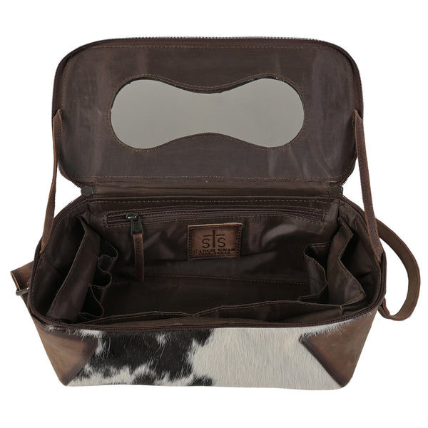 m*a様 attachment suede leather double lid Leather Concealed Carry Crossbody Purse - YKK Locking CCW