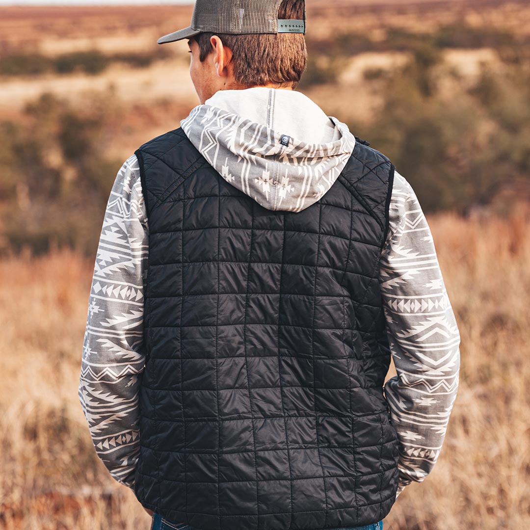 Youth Wesley Vest - Black