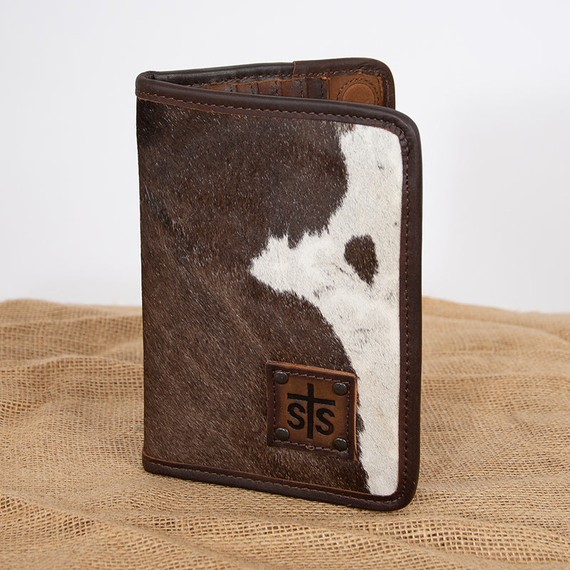 Small cowhide wallet hot sale