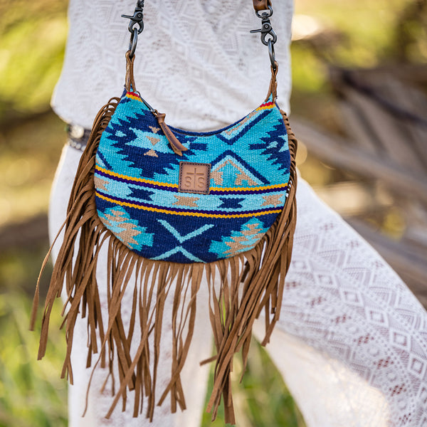 STS Ranchwear® Cowhide Nellie Fringe Bag