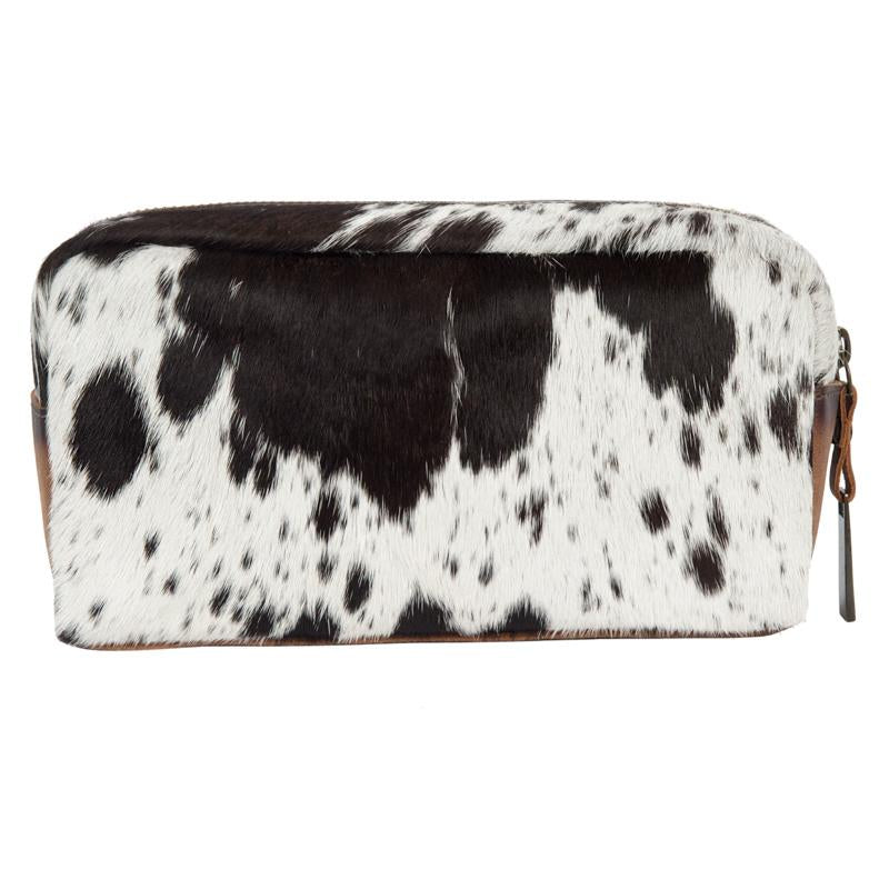 Cowhide Bebe Cosmetic Bag