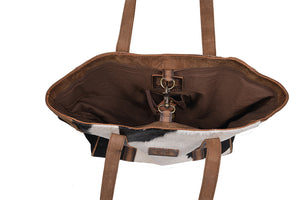Cowhide Heritage Tote