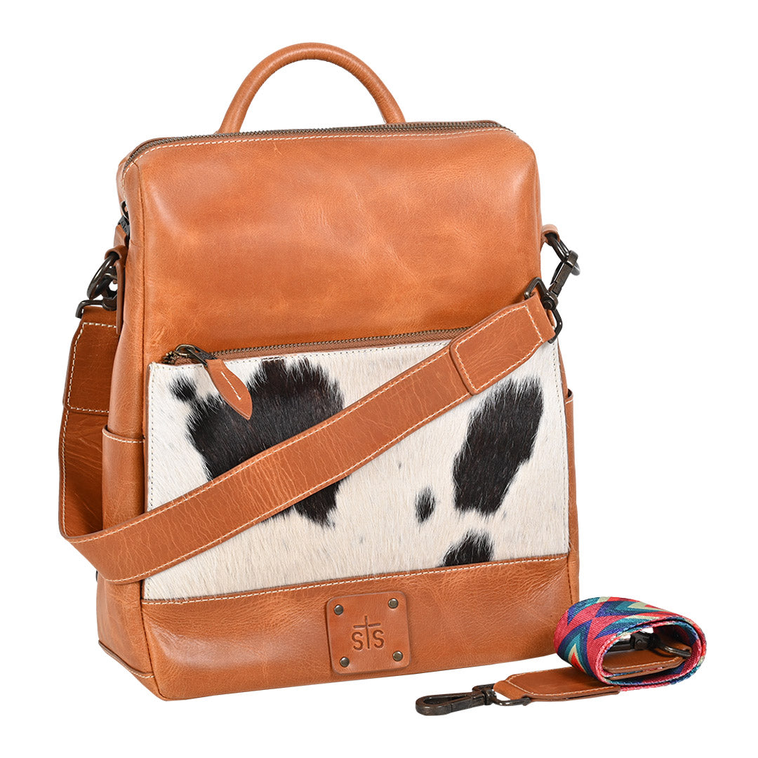 バッグ REDDISH BROWN THE FIELD BAG Cowhide Basic Bliss Backpack - STS Ranchwear